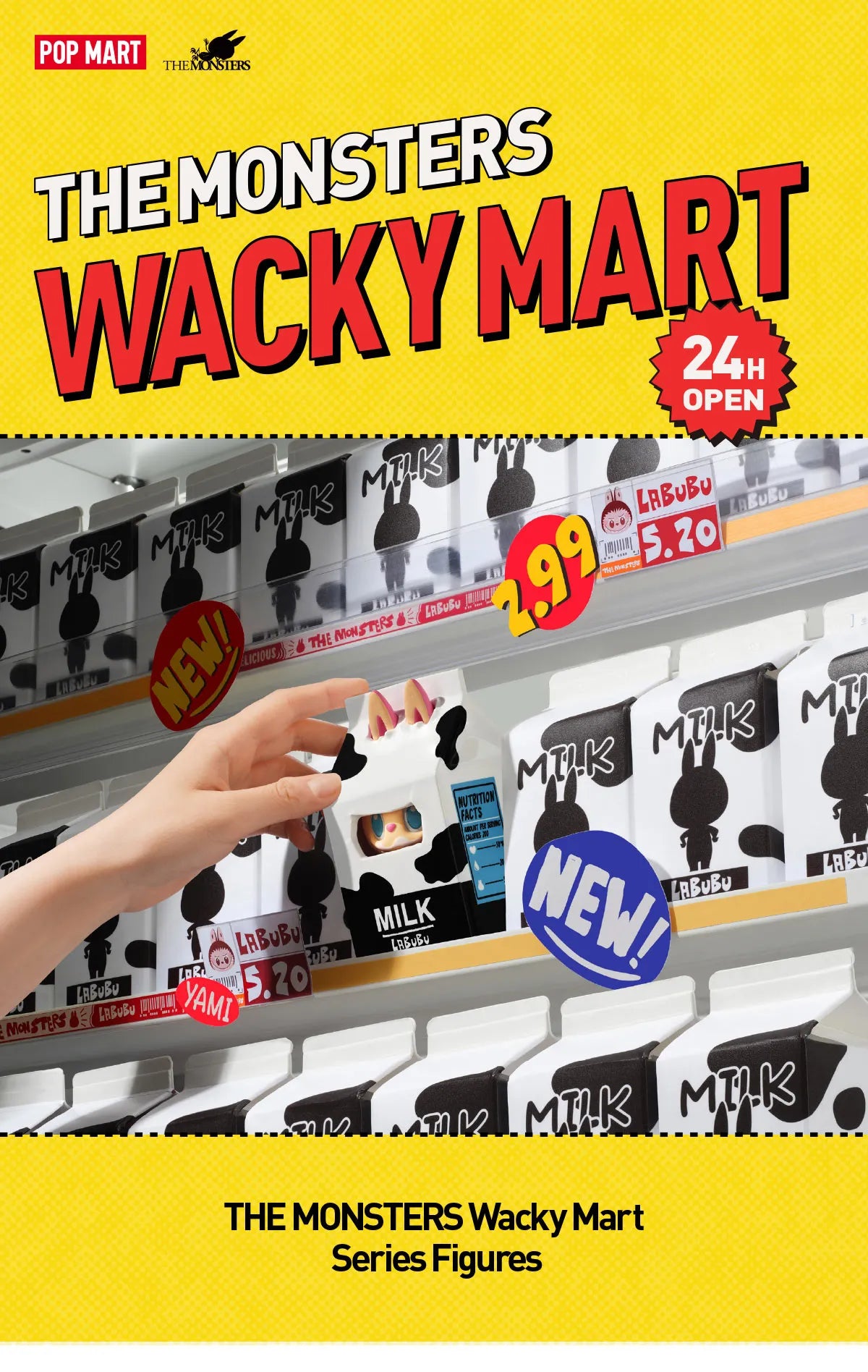 NEW WACKY POPMART LABUBU SERIES